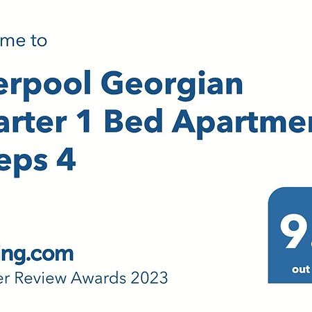 Liverpool Georgian Quarter 1 Bed Apartment Sleeps 4 Exterior photo